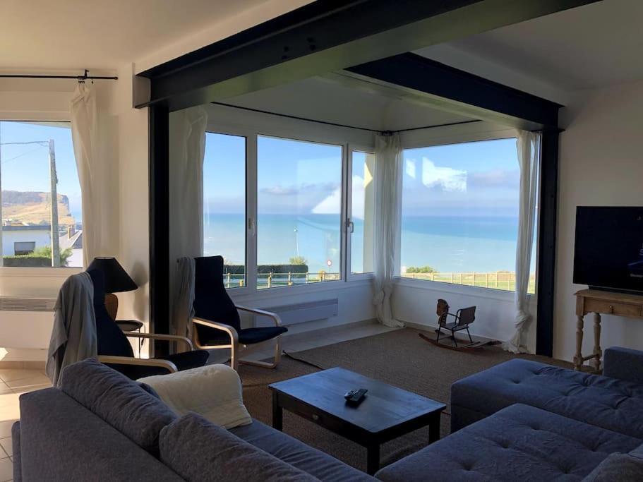 Grande Maison Chaleureuse Avec Vue Mer Imprenable Криэль-сюр-Мер Экстерьер фото